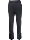 BRUNELLO CUCINELLI BRUNELLO CUCINELLI SLIM-FIT TROUSERS - GREY