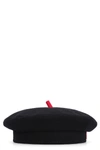 RUSLAN BAGINSKIY WOOL BERET,10968638