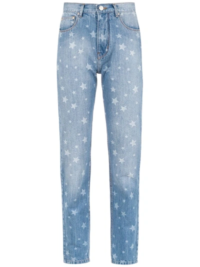 Amapô Star Mom Jeans In Blue