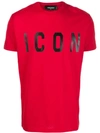 DSQUARED2 DSQUARED2 ICON T恤 - 红色