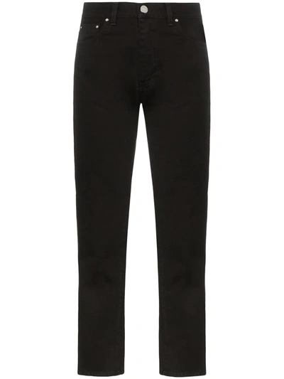 Totême Original Slim-fit Jeans In Black