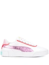 Puma X Sophia Webster Colour Block Sneakers In White