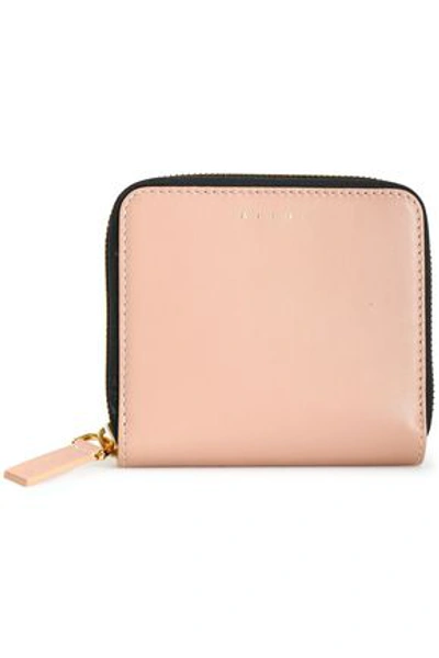 Marni Woman Leather Wallet Antique Rose