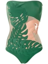 ADRIANA DEGREAS X CULT GAIA PANELLED SWIMSUIT