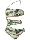 ADRIANA DEGREAS X CULT GAIA PRINTED SWIMSUIT