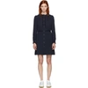 APC A.P.C. NAVY HOSHI DRESS