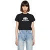 BALENCIAGA BALENCIAGA BLACK AND WHITE BB T-SHIRT