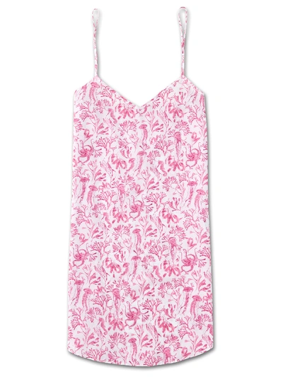 Derek Rose Women's Chemise Ledbury 22 Cotton Batiste Pink