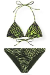 GANNI Tiger Print Bikini