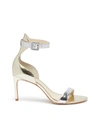 SOPHIA WEBSTER 'Nicole' ankle strap mirror leather sandals