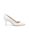 MANOLO BLAHNIK 'BB' calfskin leather pumps