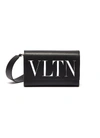 VALENTINO GARAVANI Valentino Garavani 'VLTN' logo print leather convertible belt bag