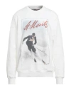 1921 Man Sweatshirt White Size Xxl Cotton In White
