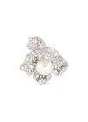 ANABELA CHAN 'Mini Blossom' diamond freshwater pearl floral ring