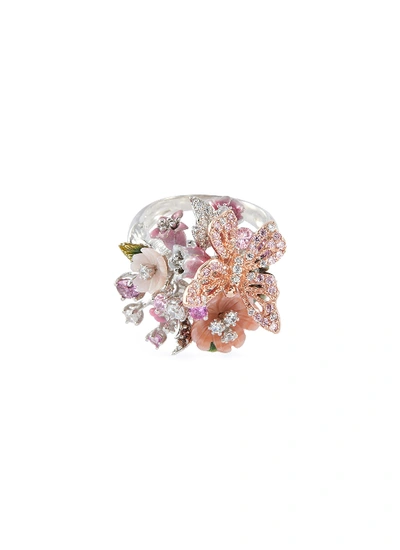 Anabela Chan 'butterfly Bouquet' Diamond Gemstone Ring