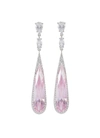 ANABELA CHAN 'SHARD' DIAMOND PAVÉ SAPPHIRE DROP EARRINGS