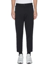 MCQ BY ALEXANDER MCQUEEN 'Doherty' logo patch cropped pants