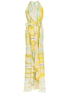 SILVIA TCHERASSI ARDELL TIE-DYE MAXI DRESS