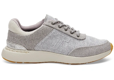 Toms Schuhe Graue Canvas Mit Chambray Arroyo Sneaker Für Damen - Grösse 37