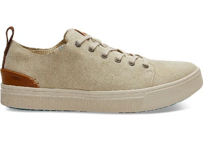Toms Gravel Suede Mens Trvl Lite Low Sneakers Shoes In Braun