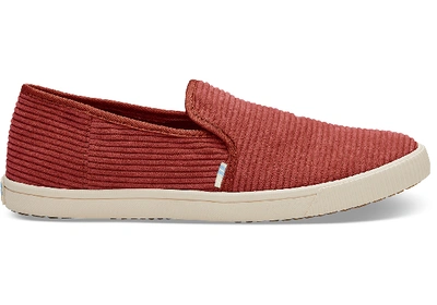 Toms Spice Corduroy Women's Clemente Slip-ons Topanga Collection Shoes In Brown