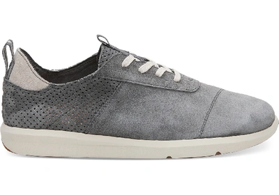 Toms Shade Suede Men's Cabrillo Sneakers Shoes In Grau