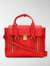 3.1 Phillip Lim Medium Pashli Satchel In Red