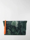 ALEXANDER MCQUEEN CAMOUFLAGE PRINT CLUTCH,5508139245N13618364