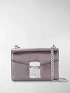 MIU MIU CONFIDENTIAL METALLIC SHOULDER BAG,5BH098VOOO2B0713506617