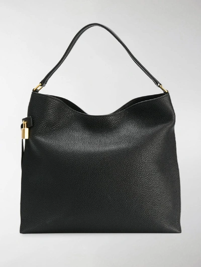 Tom Ford Alix Hobo Tote Bag In Black