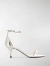 PRADA KITTEN-HEEL SANDALS,1X282LF0653AU113587086