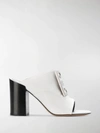 GIVENCHY LOGO PLAQUE MULES,BE3026E05W13700272