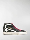 GOLDEN GOOSE BLEACHED EFFECT HIGH-TOP SNEAKERS,G34MS595A1913747452