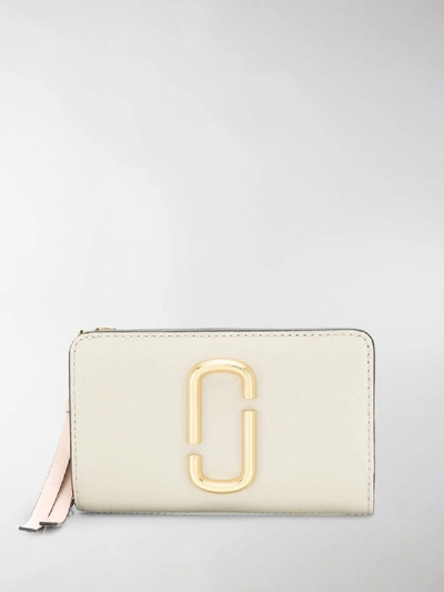 Marc Jacobs The Snapshot Compact Wallet In Grey