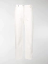 STELLA MCCARTNEY ECO LEATHER CROPPED TROUSERS,543858SJB1413484893