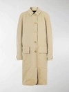 BURBERRY DAYRELL WOOL LINED COTTON CAR COAT,800615413493990