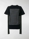 JW ANDERSON DOUBLE LAYER-SLEEVE T-SHIRT,13296610