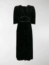 FENDI EMBELLISHED FLARED MAXI DRESS,FD9834A5H613376679