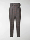 ERDEM NELLE CHECKED TROUSERS,AW186126BLWCT13388206