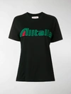Alberta Ferretti Embroidered T-shirt In Black