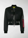 DSQUARED2 CROPPED BOMBER JACKET,S75AM0613S4959713515551