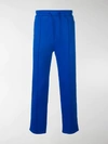Kenzo Reverse Stitch Track Pants In Blue
