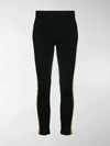 MIU MIU SIDE STRIPE LEGGINGS,MJP1581QHY13111863