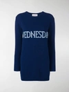 Alberta Ferretti Rainbow Week Capsule Days Of The Week Wednesday Tunic In Blue