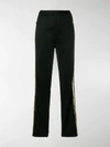 Dsquared2 Sequin Embellished Track Pants In Black