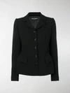 DOLCE & GABBANA FITTED BLAZER,F28DRTFUBDY13658791