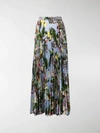 ERDEM FLORAL PLEATED SKIRT,PS194294FDPC13638396