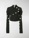 A.W.A.K.E. BUTTON EMBELLISHED TOP,PSS19T1713660846