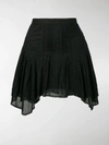 ISABEL MARANT ÉTOILE ASYMMETRIC PLEATED SKIRT,JU089719P023E13584280