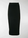 VICTORIA BECKHAM ASYMMETRIC PENCIL SKIRT,13659599